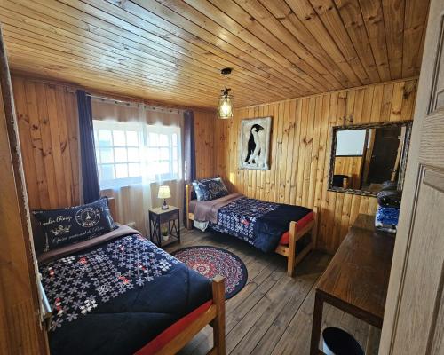 Postel nebo postele na pokoji v ubytování Hostal Sol y Luna