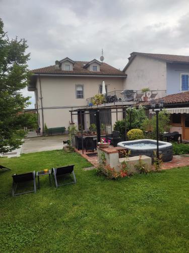 Zahrada ubytování Casa Lilly