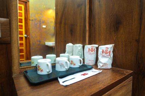 Hotel NN Palaceにあるコーヒーまたはお茶