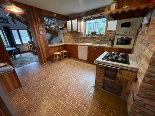 Dapur atau dapur kecil di LEŚNA REZYDENCJa