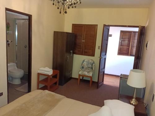 Ένα μπάνιο στο Casona Tupac Hotel Cusco