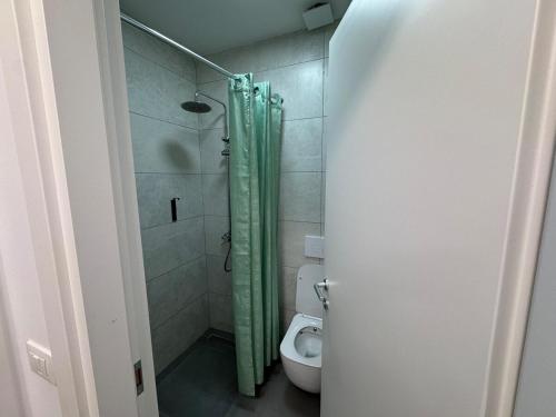 Koupelna v ubytování Casa San Pietro Gjiri i Lalzit