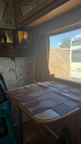 Autocaravana para pasar la noche