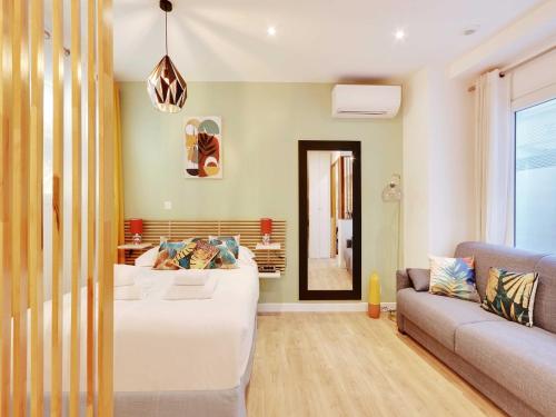 Charming apartment with AC -1BR-3P- Sentier