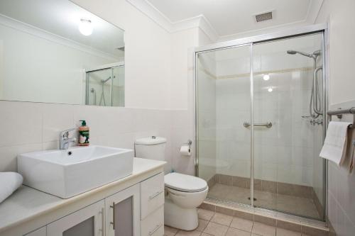 Ένα μπάνιο στο Kiama Beach Apartment