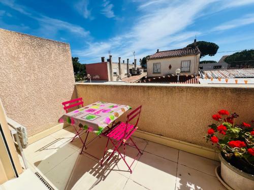 Argelès-sur-Mer - T2 Cabine Meublé avec Clim et Terrasse à 50m de la Plage - FR-1-309-172