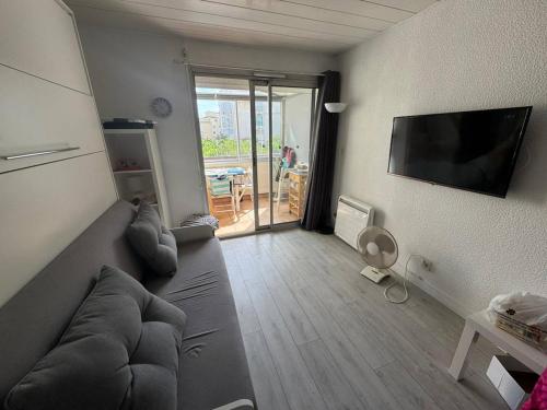 Studio cosy au Cap d'Agde pour 2 personnes avec vue sur les bateaux - FR-1-749-102