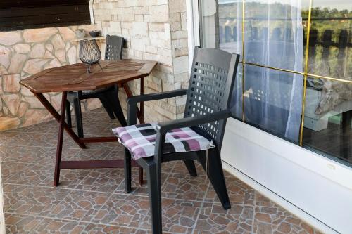 Μπαλκόνι ή βεράντα στο Annabella Apartmanház