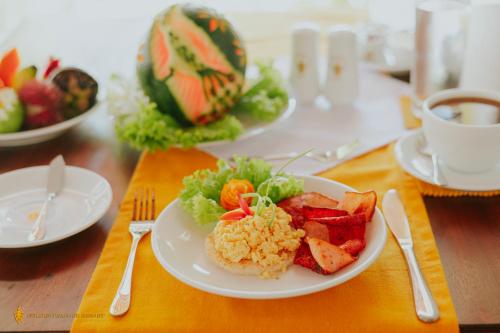 Comida en el resort o alrededores