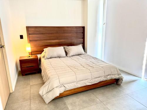 Ένα ή περισσότερα κρεβάτια σε δωμάτιο στο Beautiful apartment near Andares