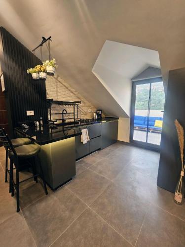 Zona d'estar a Rooftop Retreat