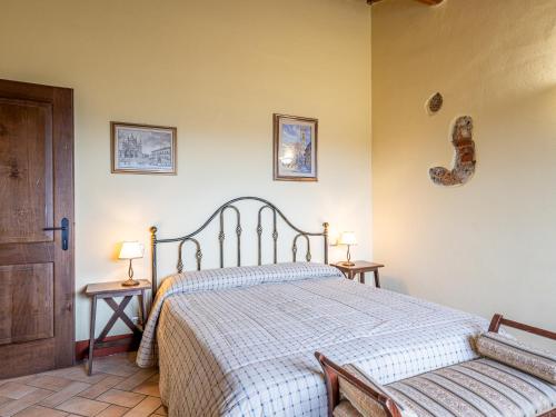 Postel nebo postele na pokoji v ubytování Antico Borgo Poggiarello