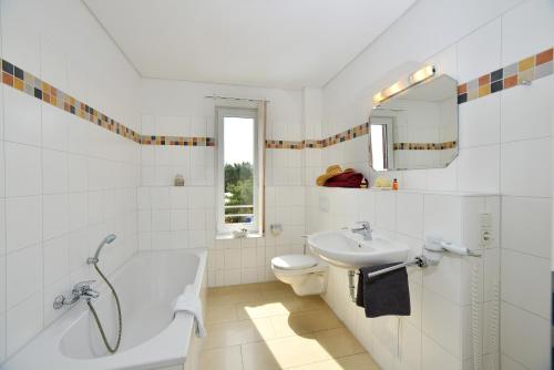 Koupelna v ubytování Ferienwohnung Admiralssuite