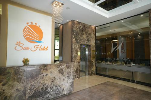 Certifikát, hodnocení, plakát nebo jiný dokument vystavený v ubytování Sun Hotel