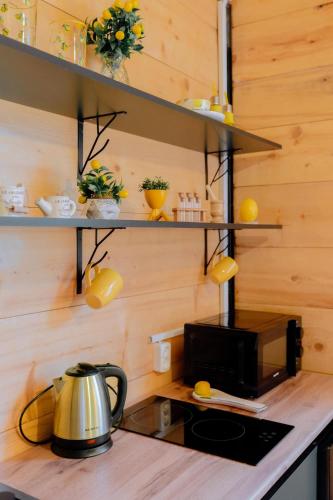 Una cocina o cocineta en Gonio Limoncello