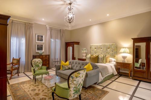 Area soggiorno di Fairlawns Boutique Hotel & Spa