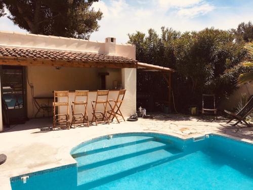 Bazén v ubytování Provencal villa with pool and large terrace nebo v jeho okolí