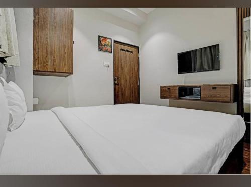 Hotel galaxyにあるベッド