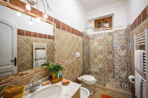 Koupelna v ubytování Casa Giulia Positano