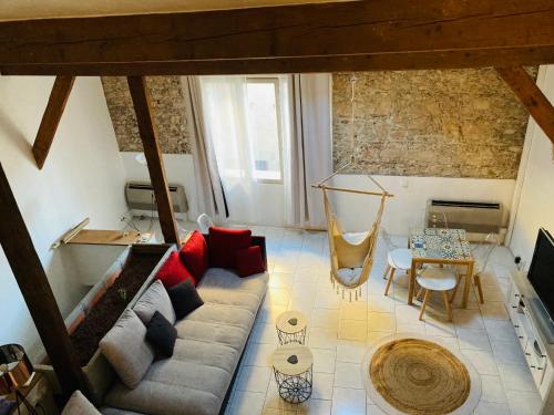 Village apartment with character