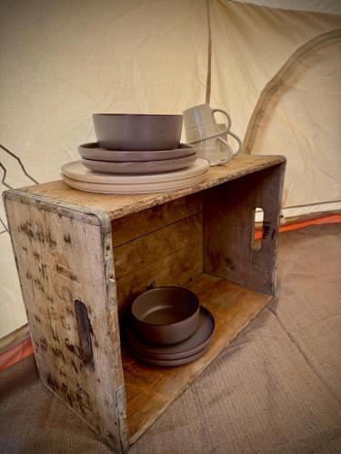 Fotografie z fotogalerie ubytování Glamping med alpackor v destinaci Laholm
