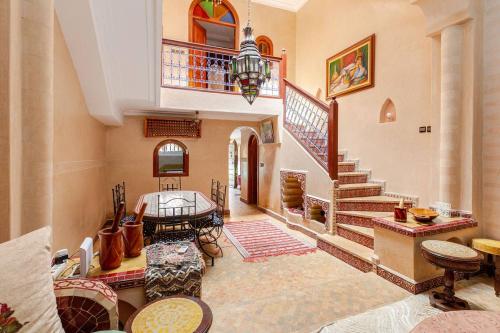 Coin salon dans l'établissement 16 Riads
