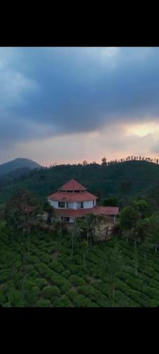 a house in the middle of a green field at Ck guest house in Devāla