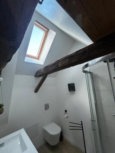 Ένα μπάνιο στο Petite maison de village