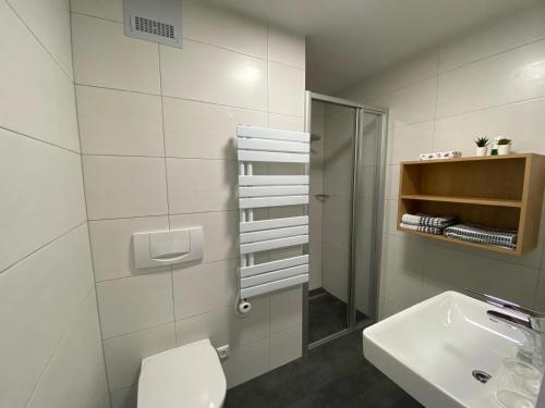 A bathroom at Appartement Dallavia