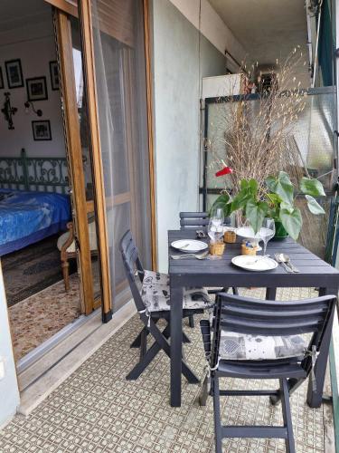 Un balcon sau o terasă la Casa Pina