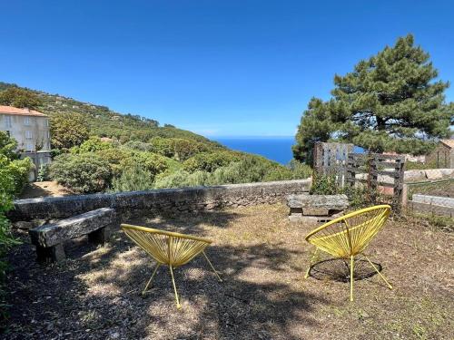 Bergerie corse avec vue mer