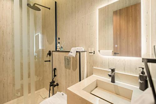 Koupelna v ubytování YamamaLiv - KAFD