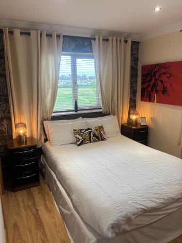 Postel nebo postele na pokoji v ubytování Luxury Home in Dublin WiFi TV B&B Close to City Centre