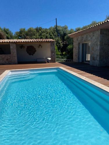 Charming stone villa with pool