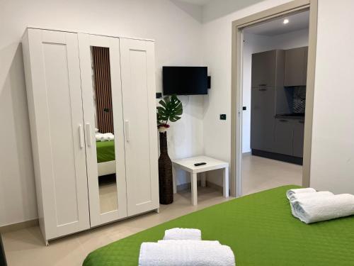 Letto o letti in una camera di Villa Gioia