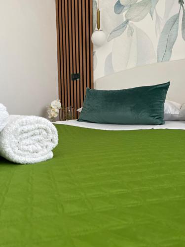 Letto o letti in una camera di Villa Gioia