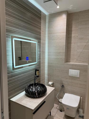 Koupelna v ubytování Hotel Miami Beach