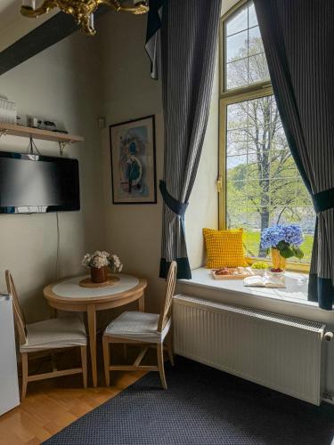 Posezení v ubytování Loft Kalamaja