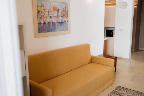 Χώρος καθιστικού στο Apartmaji Punta