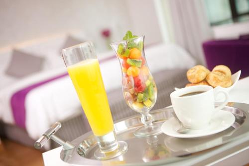 Hotel Rio Amazonasにあるベッド