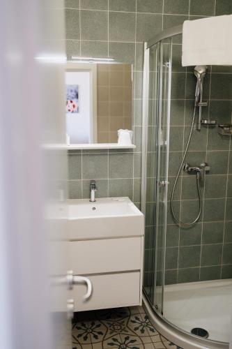 Ένα μπάνιο στο Apartmaji Punta