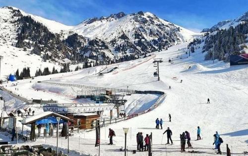 Ski di apartmen atau berdekatan