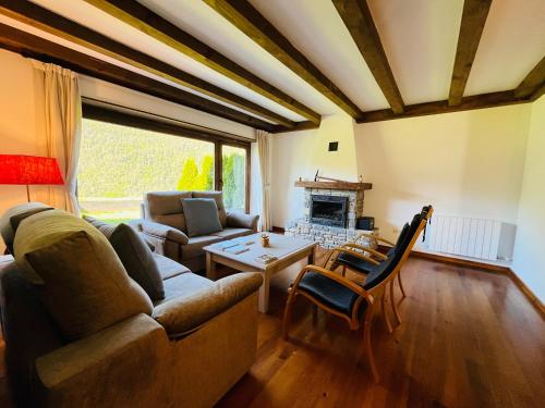 Χώρος καθιστικού στο Los Pinos