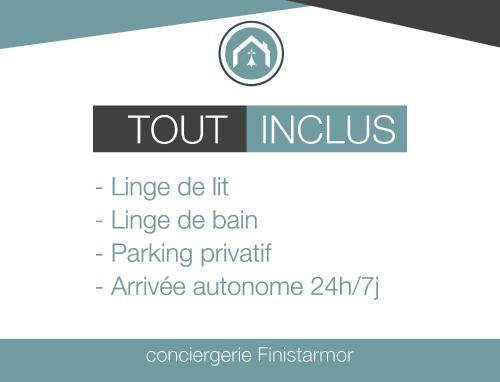 Photo de la galerie de l'établissement Beau T2 recent, terrasse parking 4 pers, à Brest