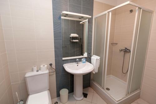 Koupelna v ubytování Apartment Ana