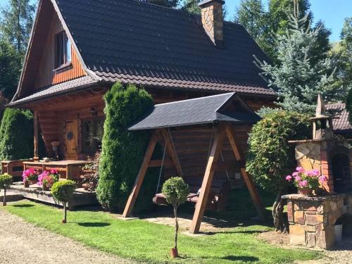 Domek Nad Rozlewiskiem z kominkiem