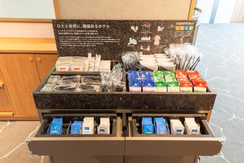 Dapur atau dapur kecil di Richmond Hotel Miyazakiekimae