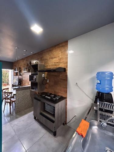Kuchyň nebo kuchyňský kout v ubytování Penhasco Residences