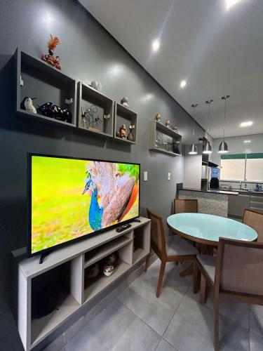 TV a/nebo společenská místnost v ubytování Penhasco Residences