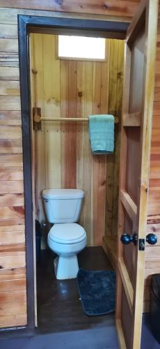Ένα μπάνιο στο Cabaña pinos mágicos